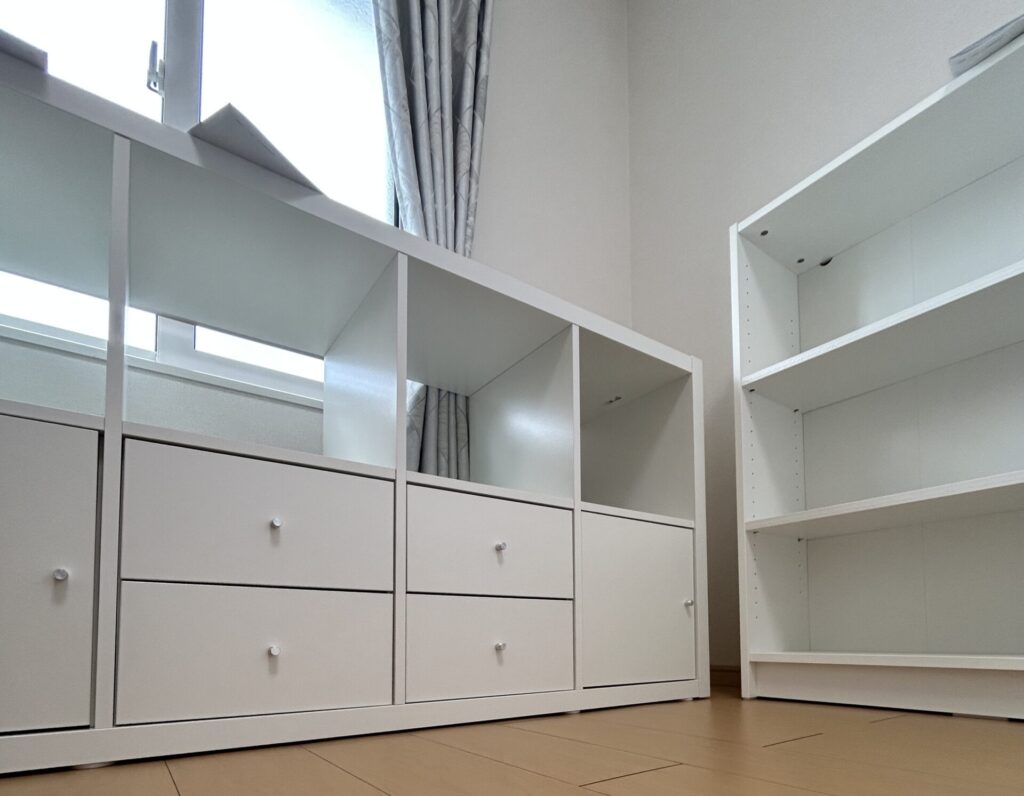 IKEA KALLAX&BILLY棚