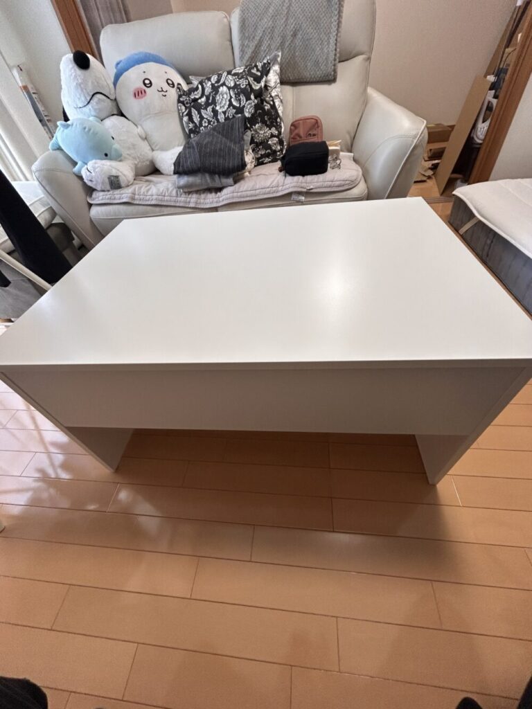 ローテーブル完成品